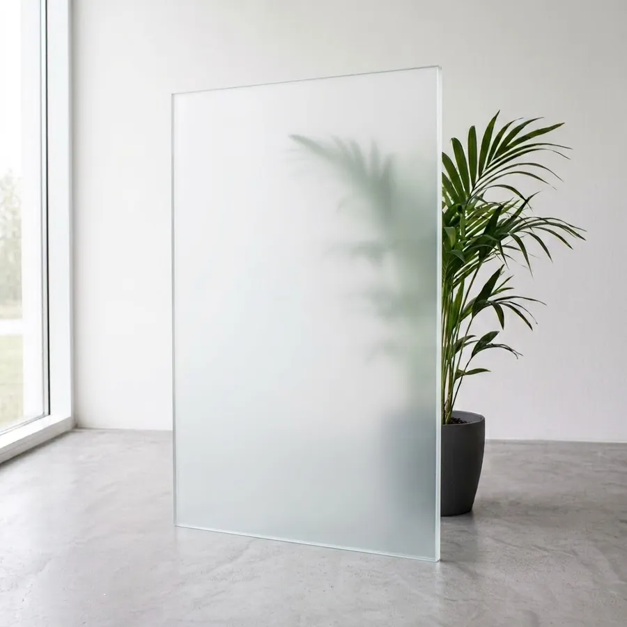 Frosted glass