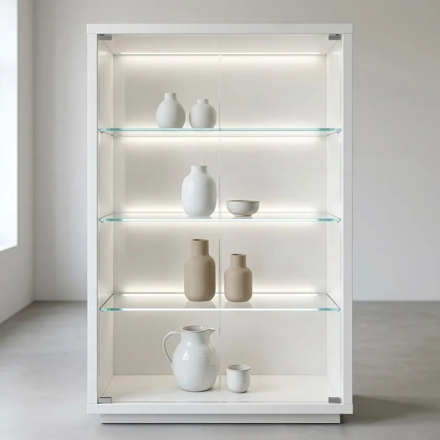 10mm Low Iron Glass Shelf