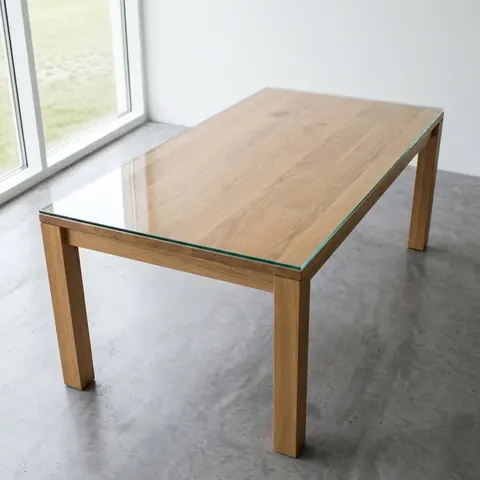 Glass table tops